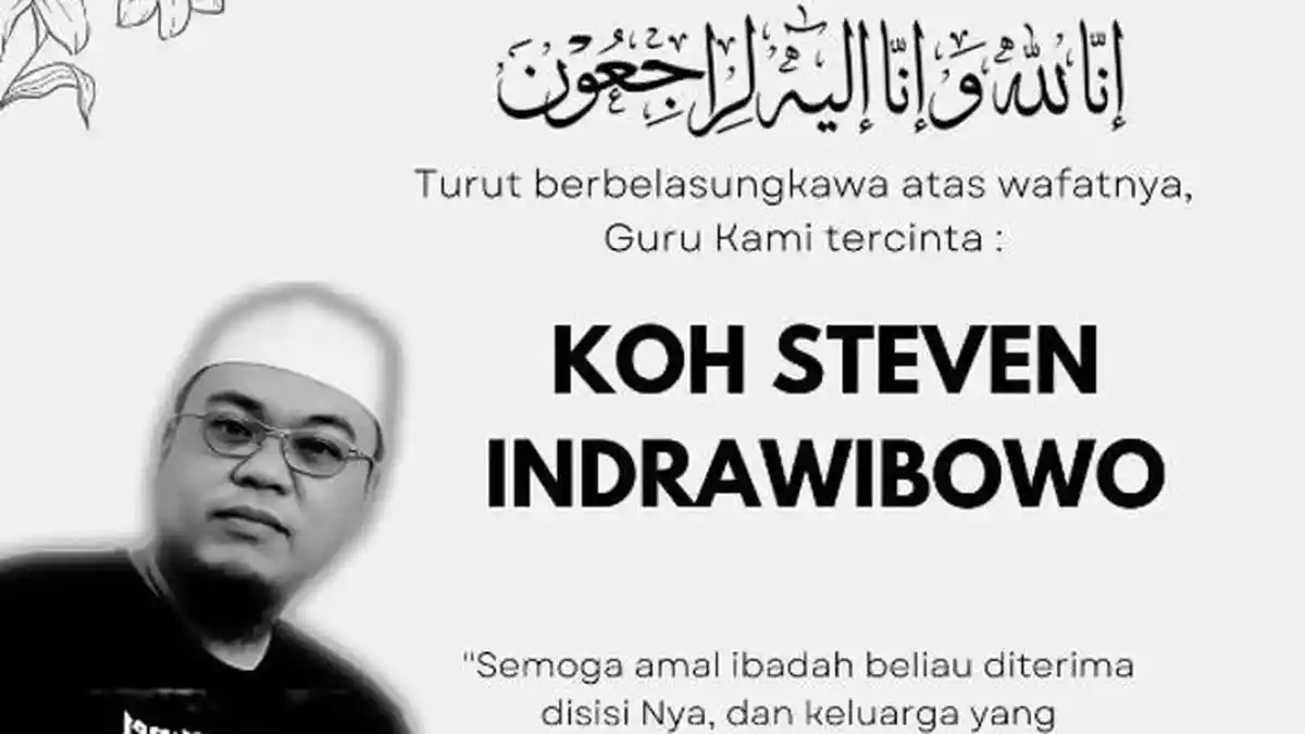 Bimbing Roger Danuarta Suami Cut Meyriska Jadi Mualaf, Ini Profil Koh Steven Meninggal Usai Shalat