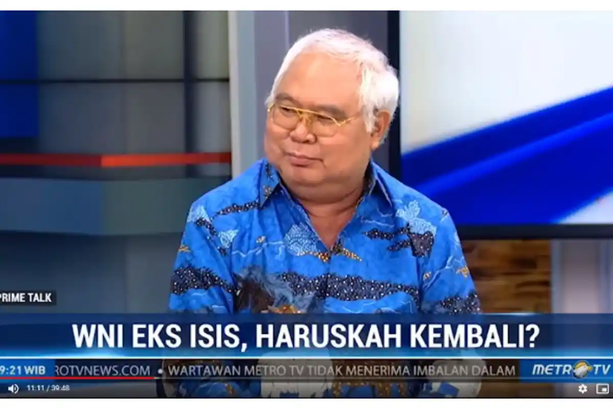 Anggap WNI Eks ISIS di Timur Tengah Tak Patut Pulangkan, Pengamat Intelijen: Kan Sudah Siap Mati?