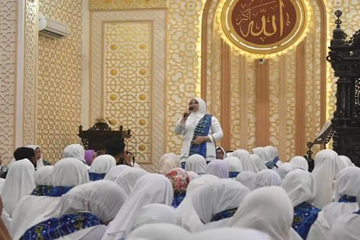 Yunisa Satono Terpilih Menjadi Ketua Badan Kontak Majelis Taklim Sambas