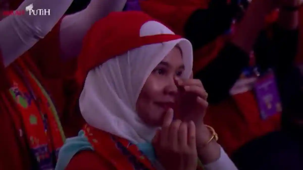 Ekspresi Ribuan Guru Mendengar Kenaikan Gaji yang Diumumkan Prabowo Subianto