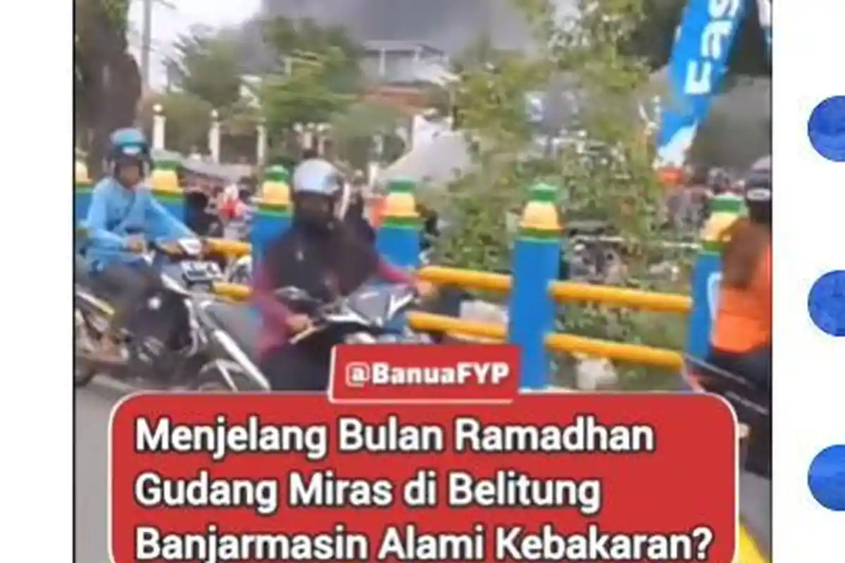 Berita Viral Kebakaran Gudang Miras atau LPG Belitung Darat Kota Banjarmasin Ini Nilai Kerugian ?