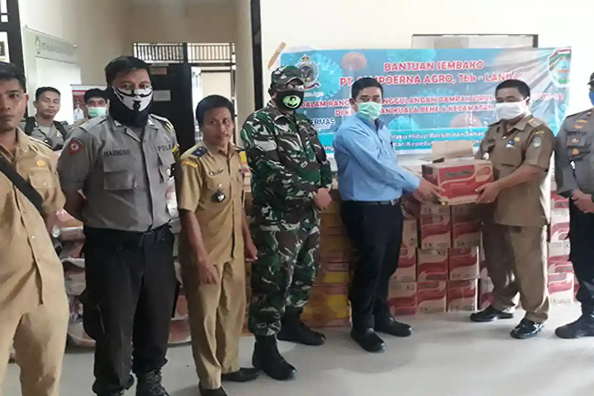 Sambut Baik Bantuan PT Sampoerna Agro, Camat Kuala Behe: Semoga Perusahaan Lain Menyusul