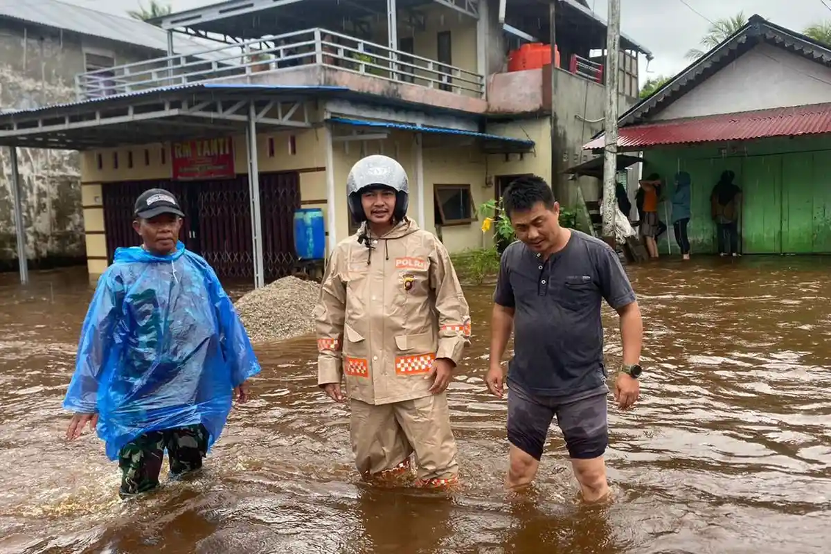 BPBD Catat 12639 Jiwa dan 2858 Rumah Terdampak Banjir di Kabupaten Sambas