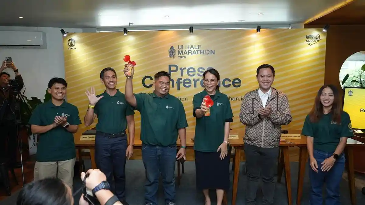 UI Half Marathon 2026 Siap Digelar: Targetkan 7.000 Pelari, Hadirkan Rute Lari Terhijau dan Steril