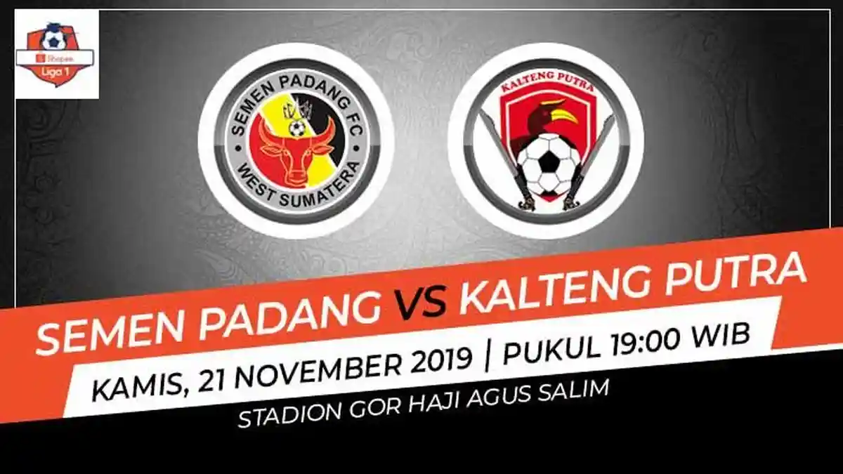 LINK Live Streaming Liga 1 Semen Padang vs Kalteng Putra - Prediksi dan Prakiraan Susunan Pemain