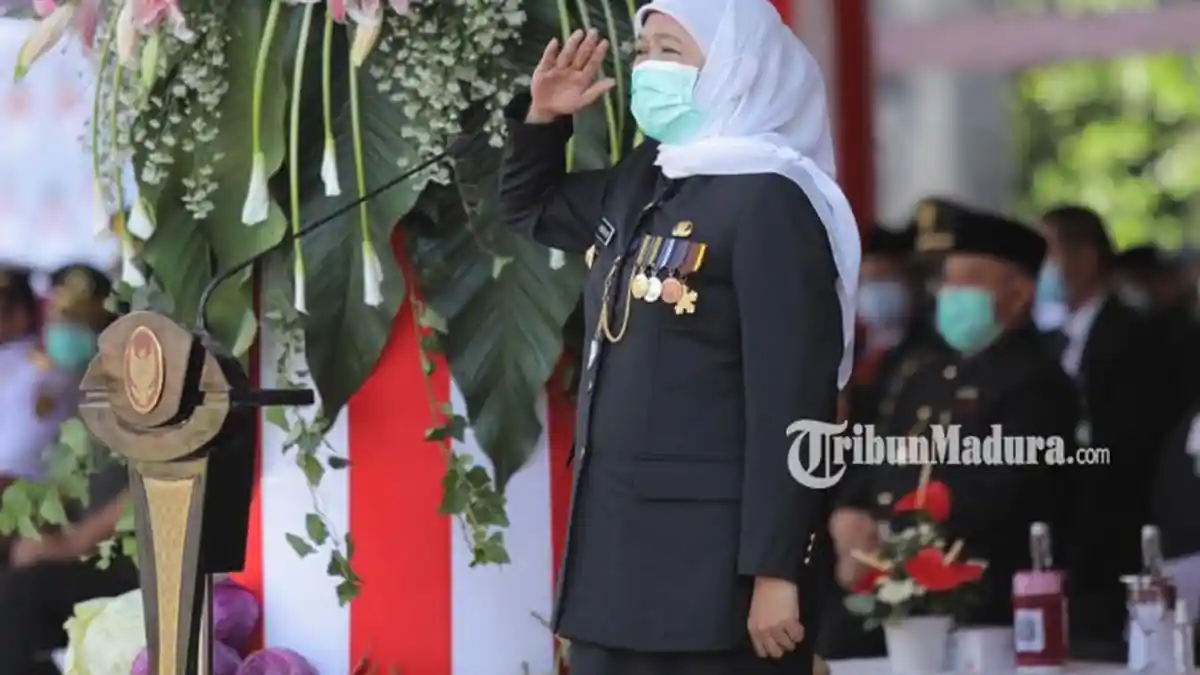 Jatim Jadi Provinsi Percontohan Pengendalian Covid-19, Khofifah: Ini Hadiah Terindah Bagi Jawa Timur