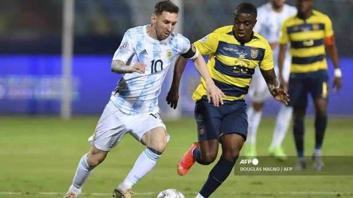 Hasil Perempat Final Copa America: Argentina 'Ngamuk' Bantai Ekuador, Messi Cetak Gol dan 2 Asis