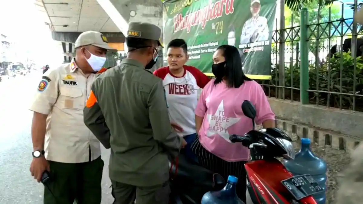 Kemarin, 175 Orang Terjaring Razia Tertib Masker di Jakarta Timur 
