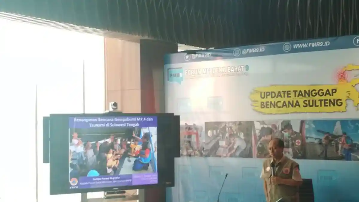 BNPB: Korban Tewas Gempa-Tsunami Sulteng Mencapai 2.073 Orang