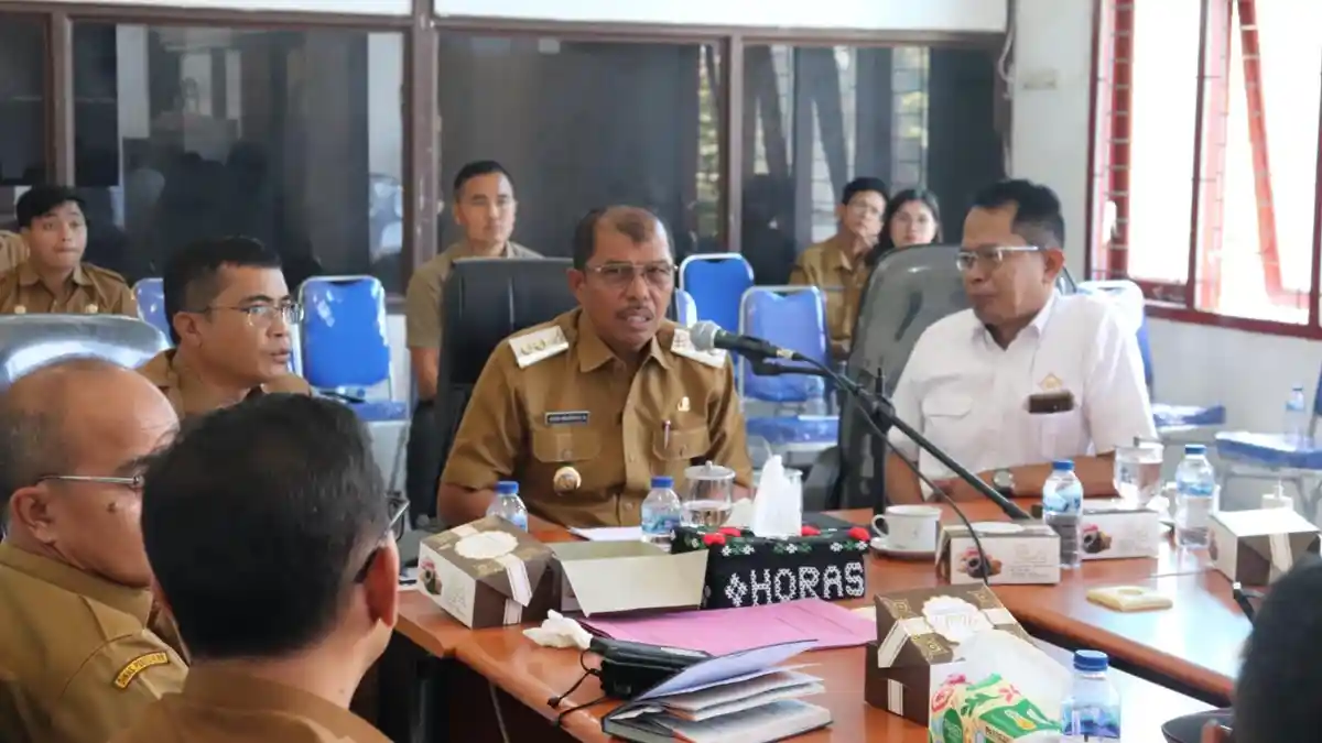 Untuk Entry Meeting Serentak BPK, Wakil Bupati Minta OPD Berikan Informasi Detail