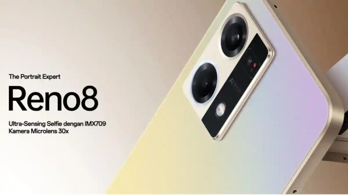 Spesifikasi dan Harga Terbaru Oppo Reno8:  Punya Kapasitas Penyimpanan Besar, Hasil Kamera Jernih