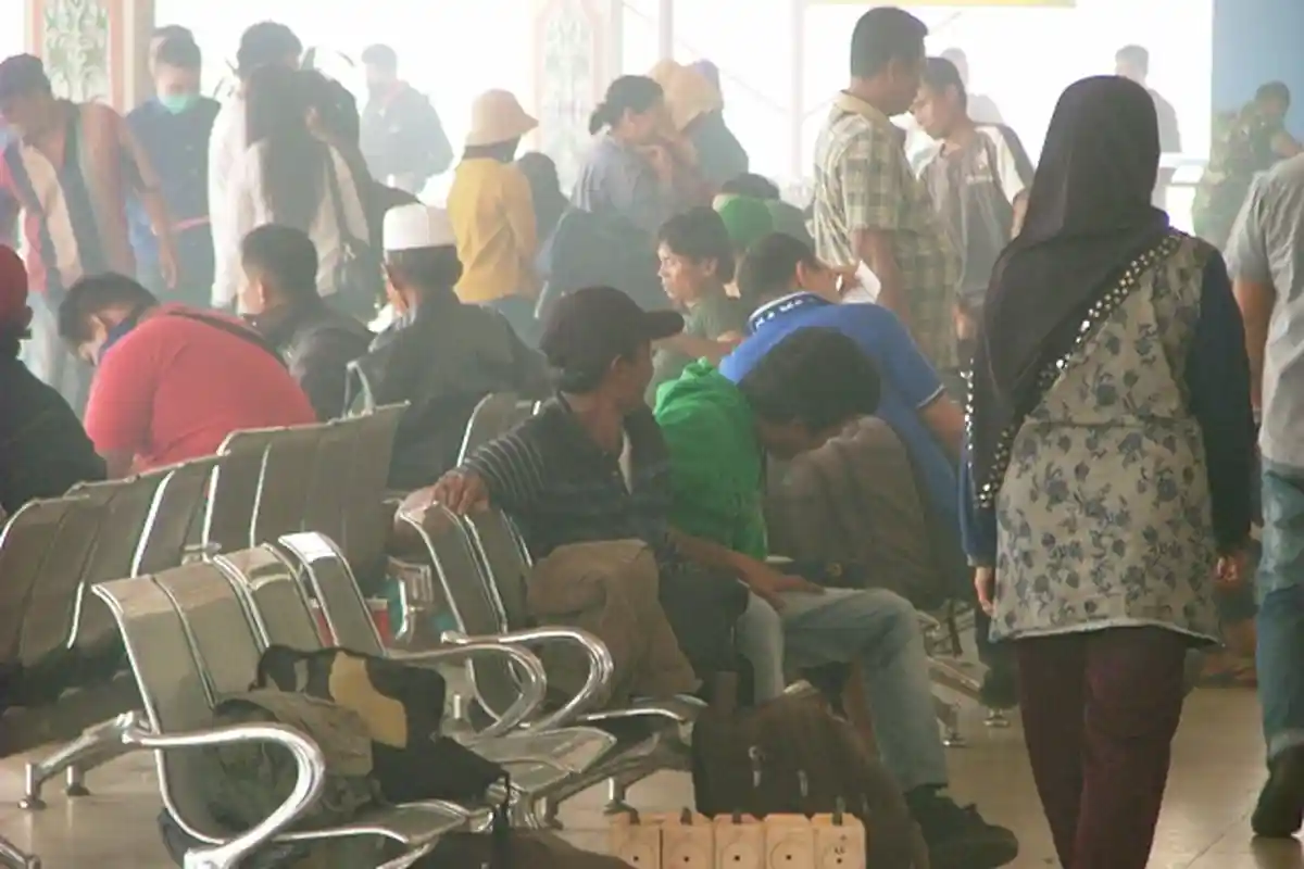 Delay Masih Terjadi di Bandara Tjilik Riwut