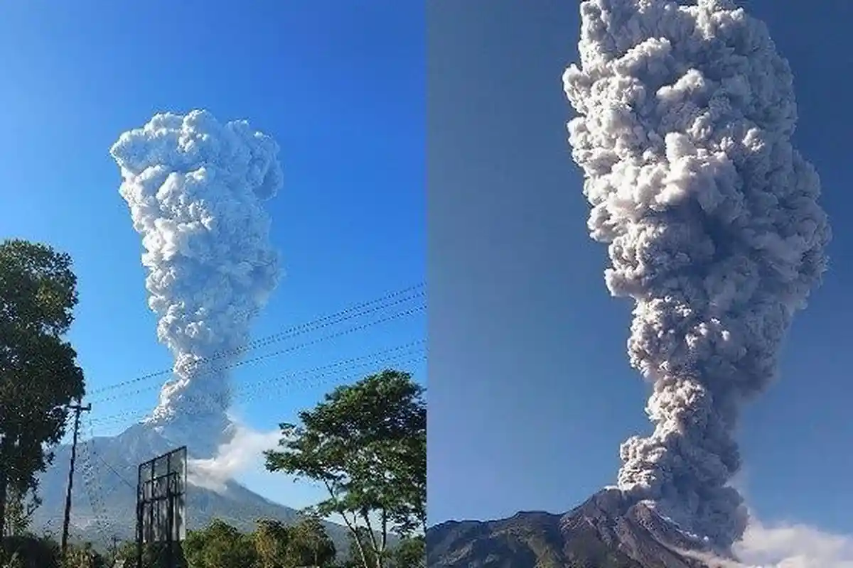 Merapi Bikin Tanah Bergetar Hebat: Erupsi Lagi Selama 2 Menit