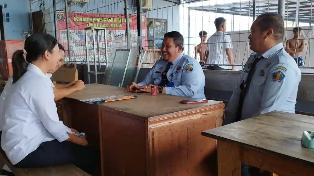 LPKA Kelas I Medan Kanwil Kemenkumham Sumut Antusias Terima Kunjungan BBPVP Medan