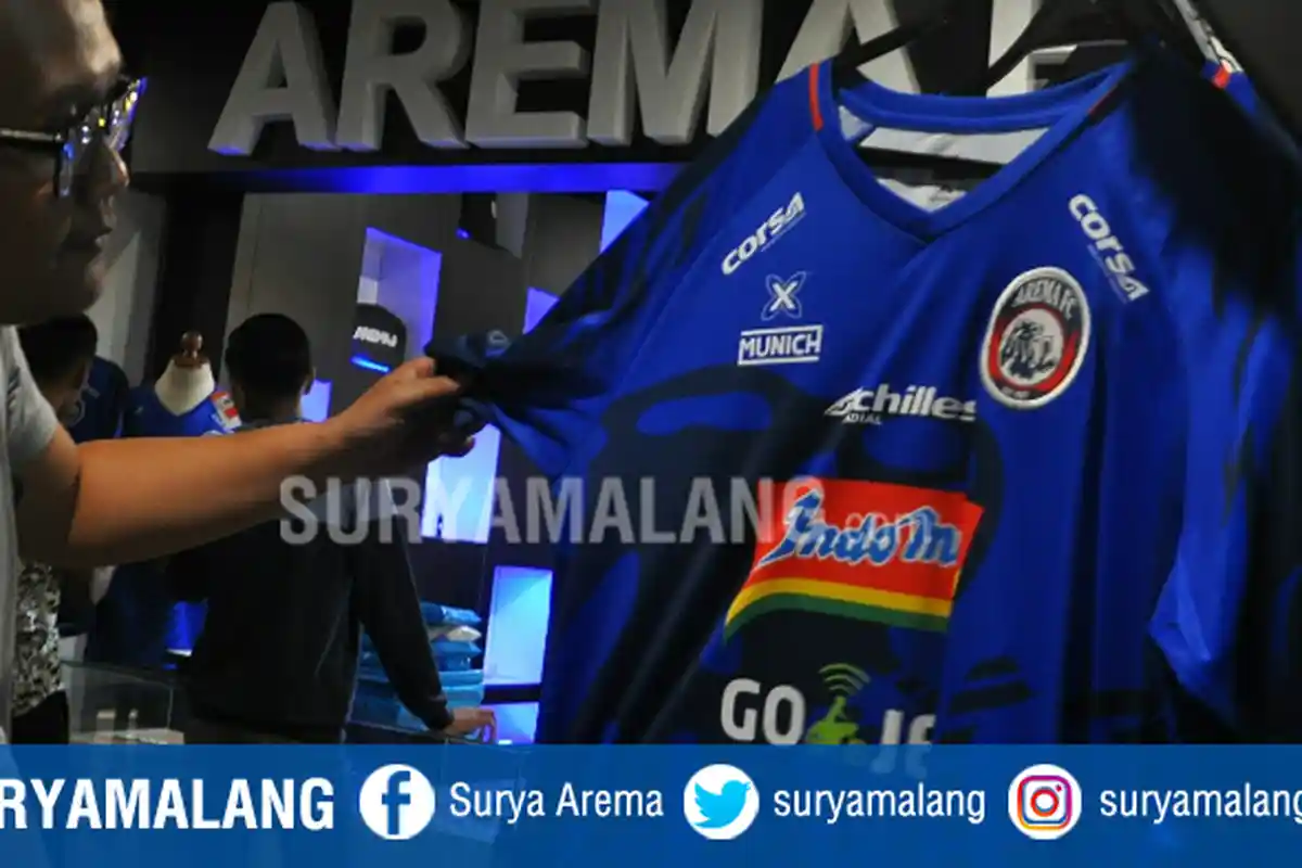 Agar Penjualan Jersey dan Merchandise Arema Tidak Loyo, Manajemen Ongis Nade Gandeng Malang Strudel
