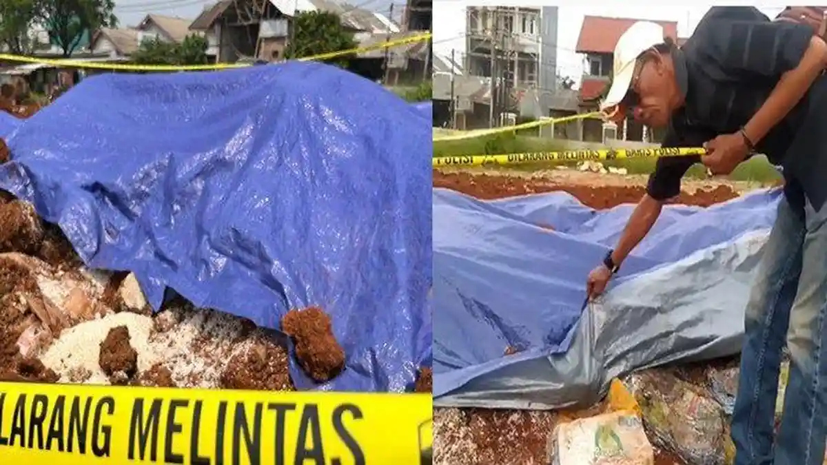 Nanang dan Rusdi Diorder Gali Lubang Septic Tank Ternyata untuk Timbun Bansos. Geram Merasa Tertipu