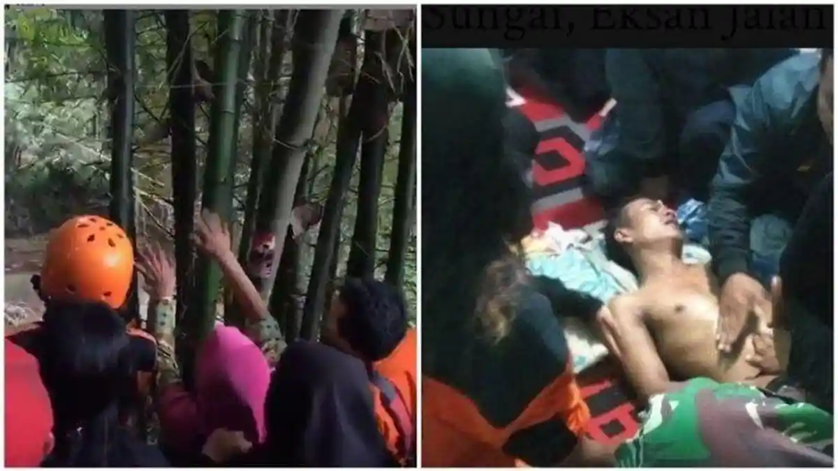 VIRAL Video Pria Hilang Setelah Mandi di Sungai: Hanya Bisa Dilihat Ibunya, yang Lain Tak Nampak