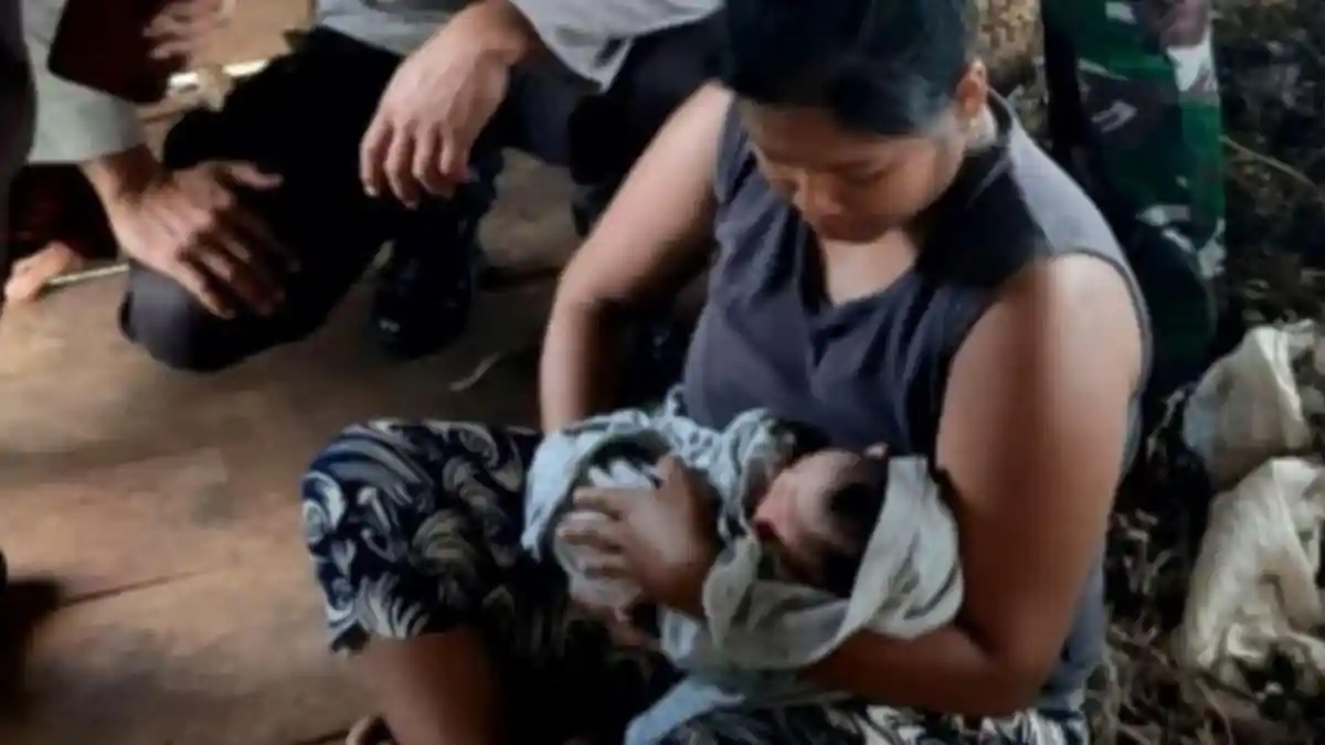Warga Bontobahari Bulukumba Digegerkan Penemuan Bayi Perempuan di Kebun