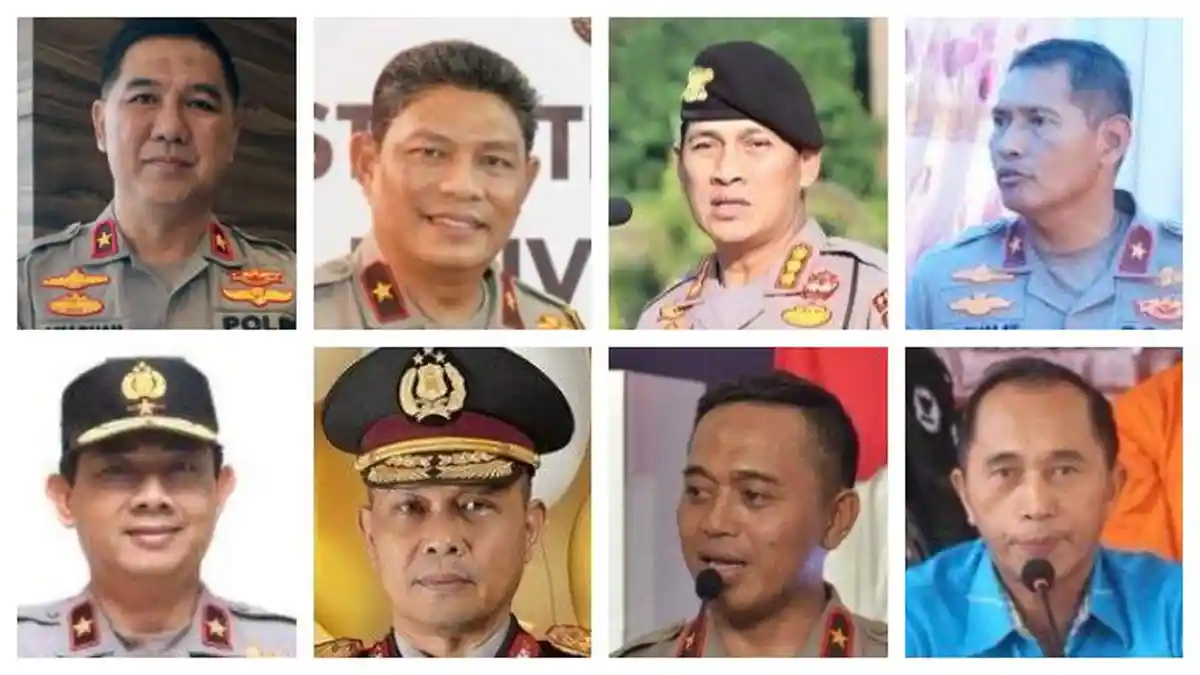 Daftar Lengkap 11 Jenderal Bintang 1 Alumni Akpol 1991 Jabat Wakapolda di Indonesia