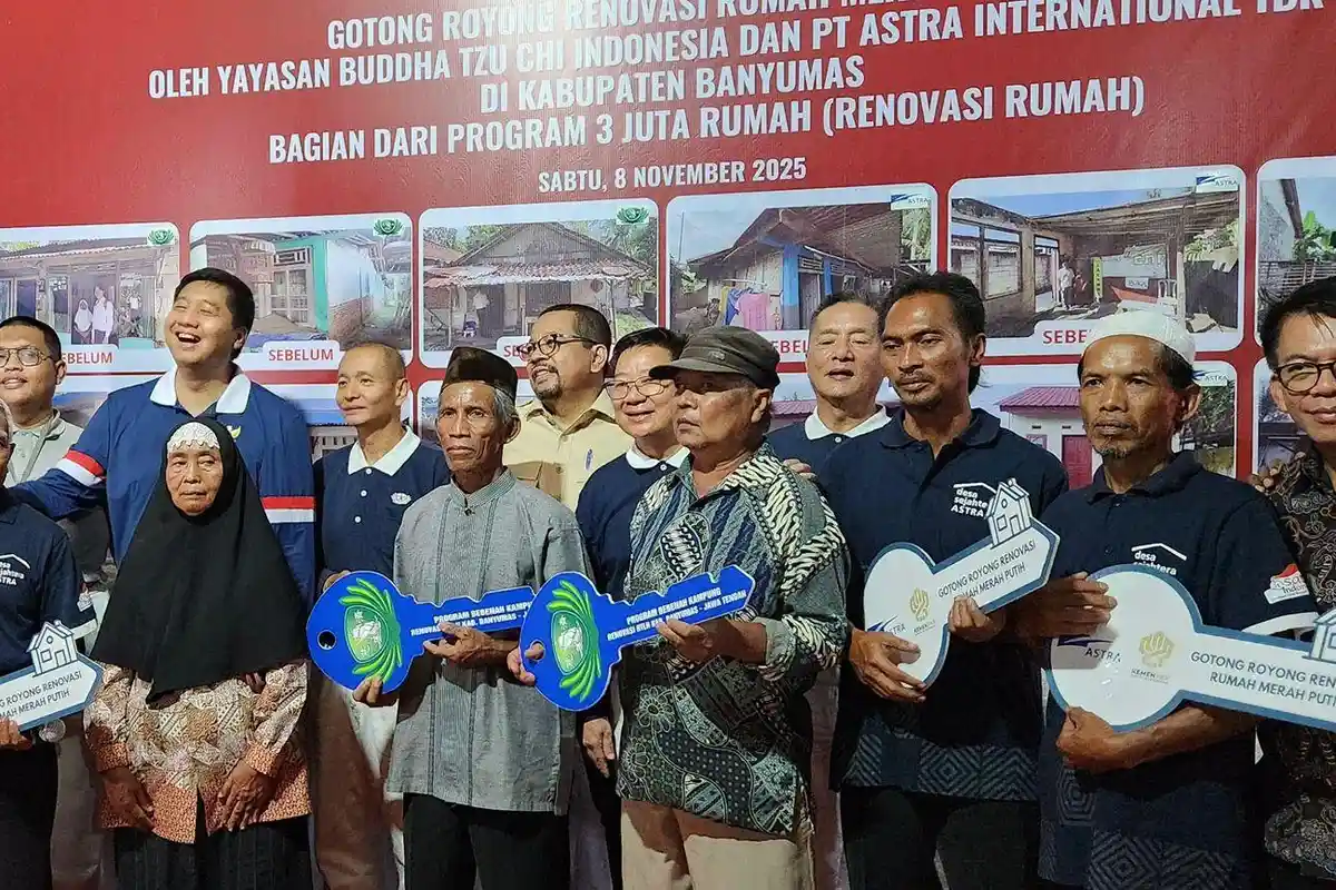 Menteri PKP Maruarar Sirait Cek Langsung Pembangunan Rumah Layak Huni Binaan Astra di Banyumas