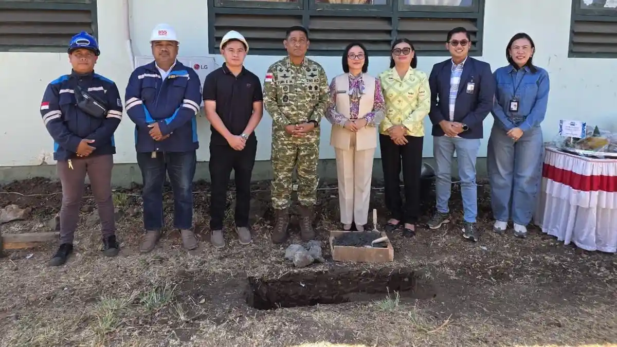 CSR BRI Boulevard Revitalisasi SD Kartika Jaya XXI-1 Manado