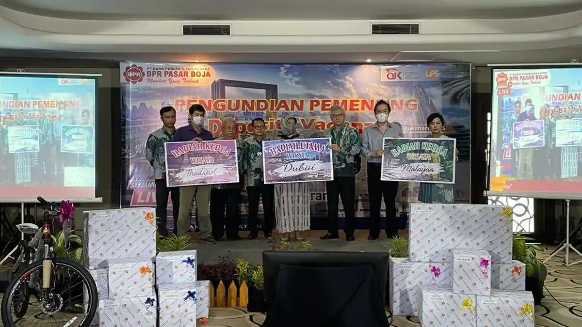 BPR Pasar Boja Gelar Pengundian Deposito Vaganza